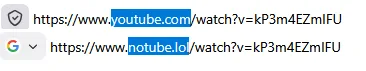 notube-swap